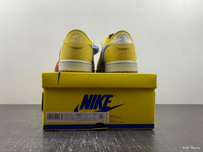 Kicked Out Shoe Store Canary Air Scott DZ4137-700 x OG Jordan Travis 1 Low 0821